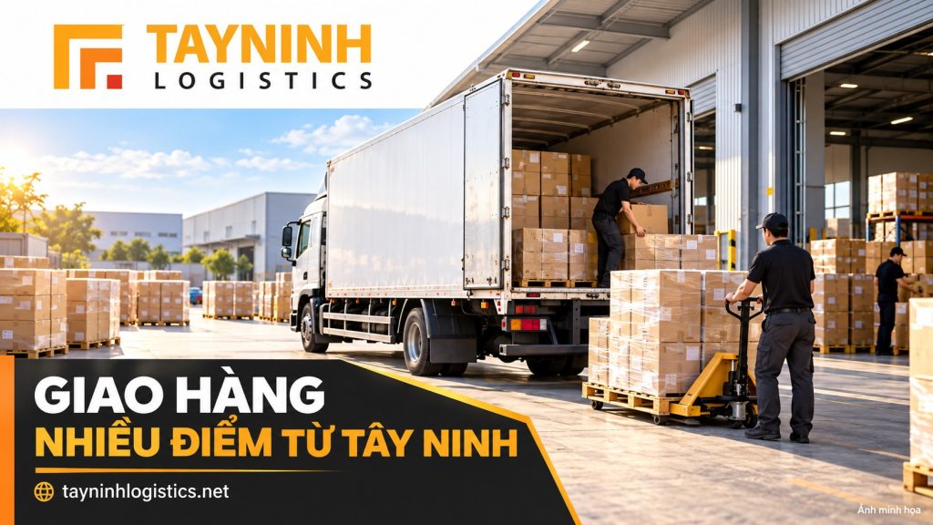 Giao hàng nhiều điểm từ Tây Ninh – ảnh minh họa