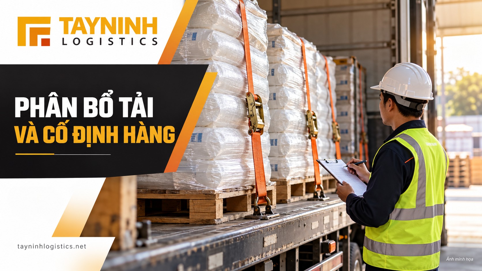 Kiểm tra cố định bao hạt nhựa PE/PP trước khi vận chuyển